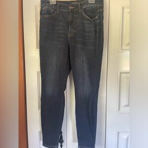 Judy Blue skinny jeans, 14W, dark wash, like new condition